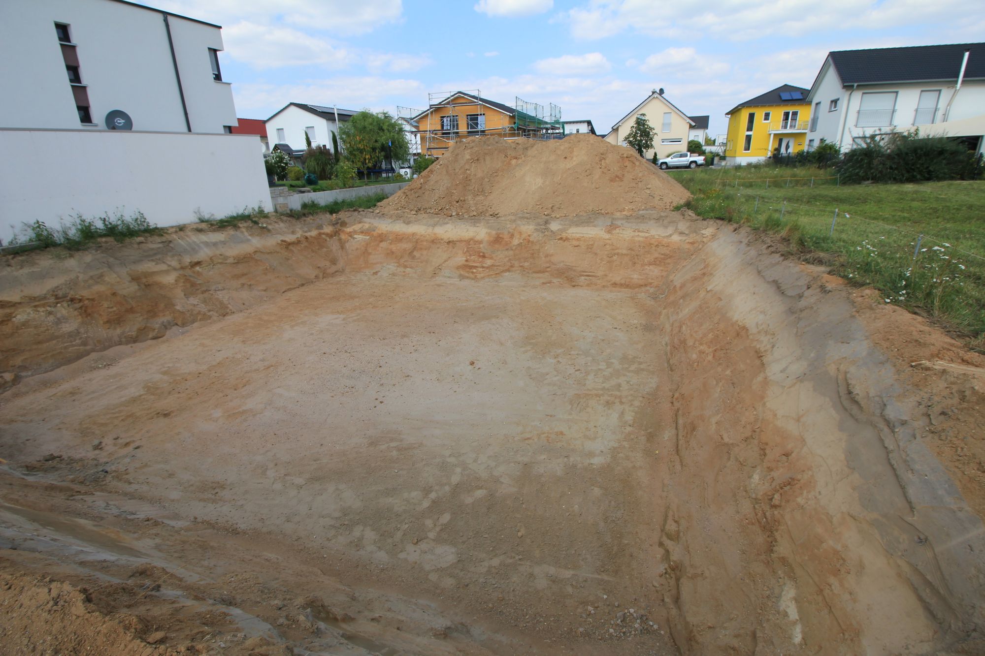 Nanu? Da steht ein Kran