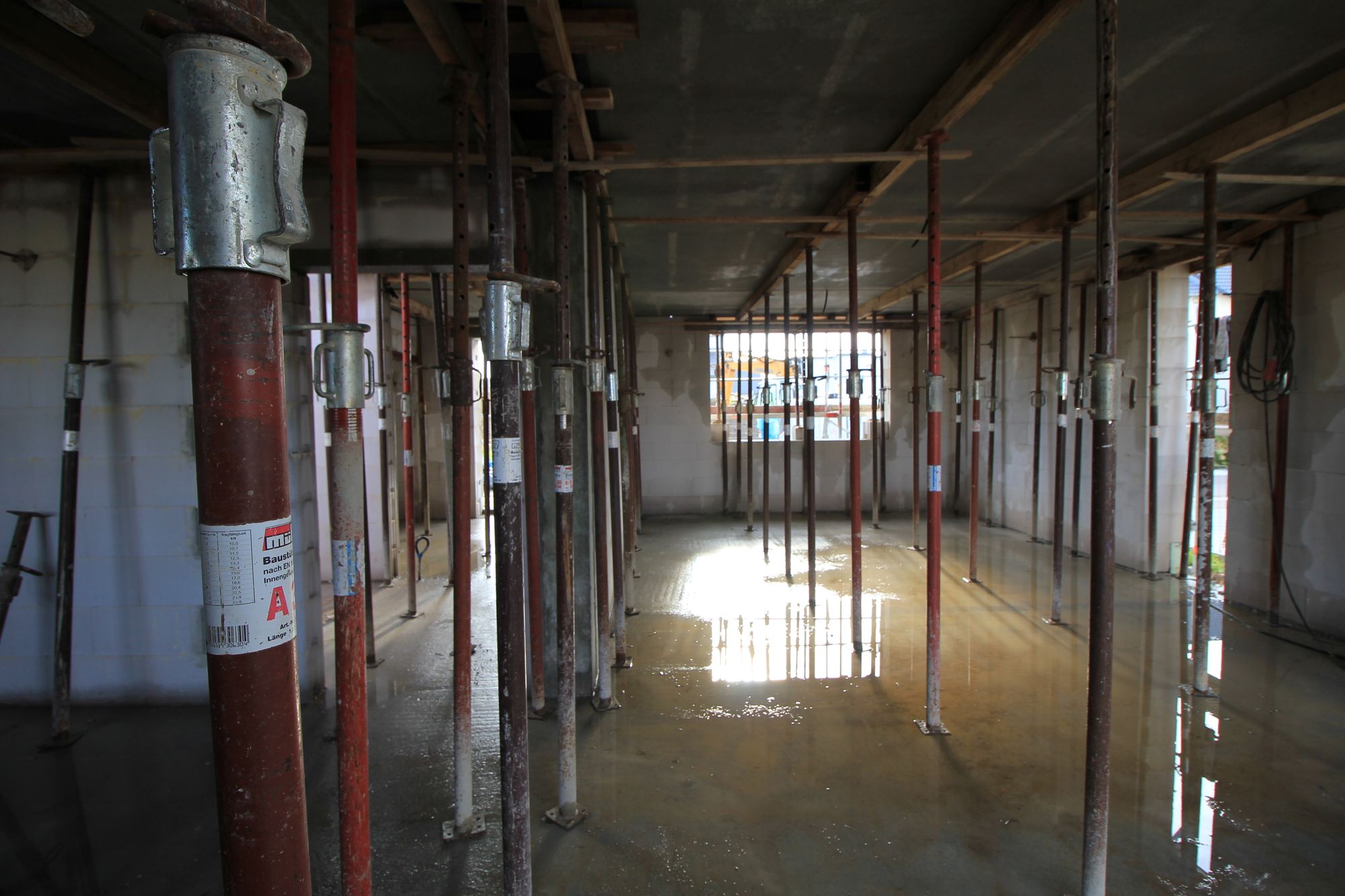 Das Erdgeschoss ist fertig!