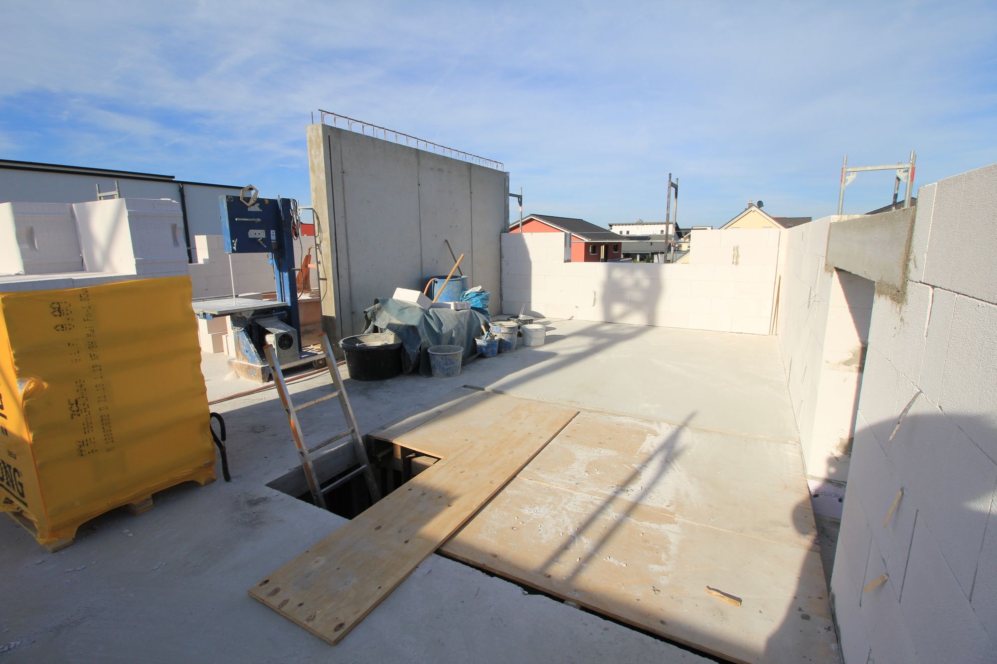 Das Erdgeschoss ist fertig!