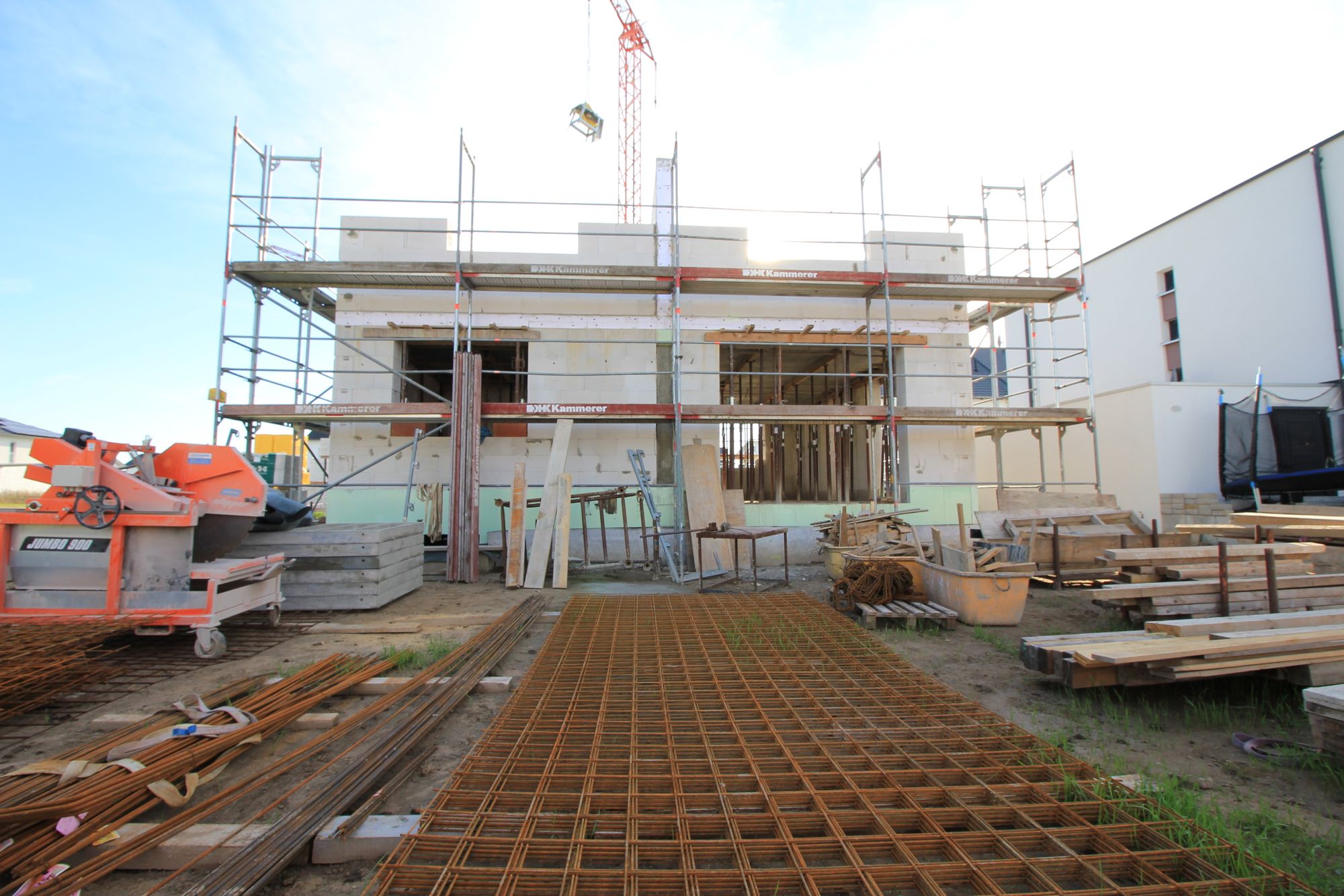 Das Erdgeschoss ist fertig!