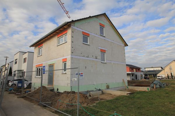 Der Innenausbau hat begonnen.